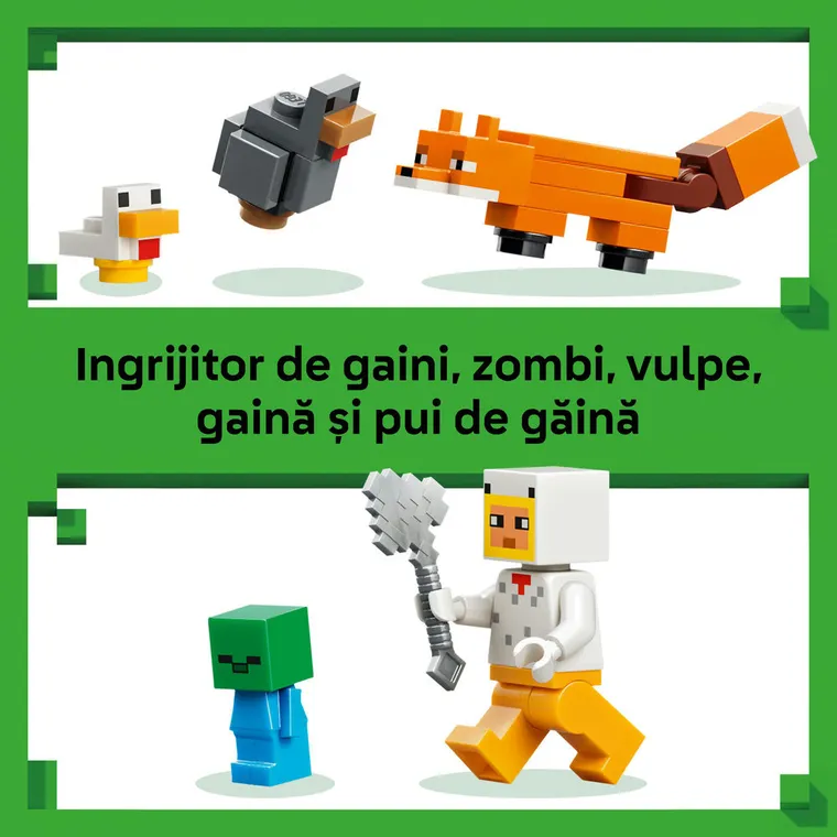LEGO Minecraft, Ferma de pui, 21585