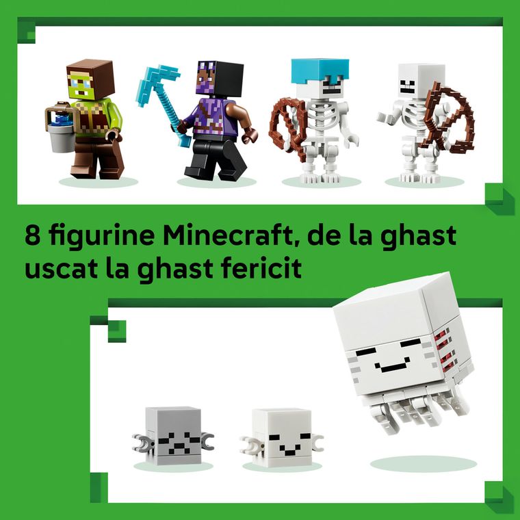 LEGO Minecraft, Statie de mobi Ghast, 21597