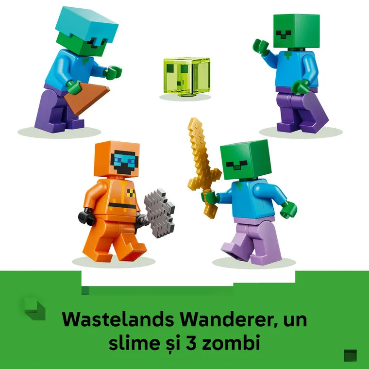 LEGO Minecraft, Temnita cu zombi, 21587