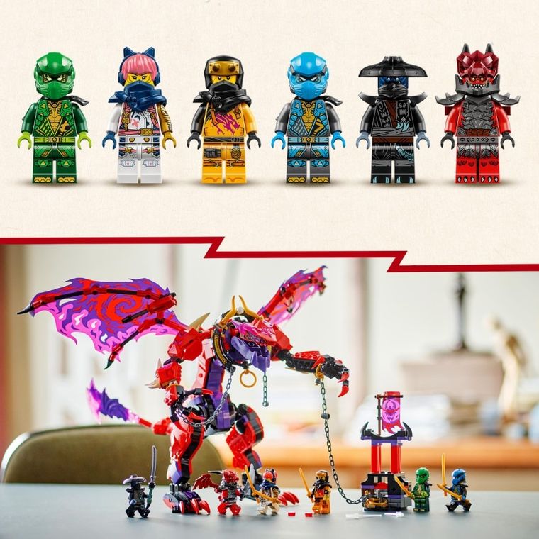 LEGO NINJAGO, Dragonul haosului Thunderfang, 71832