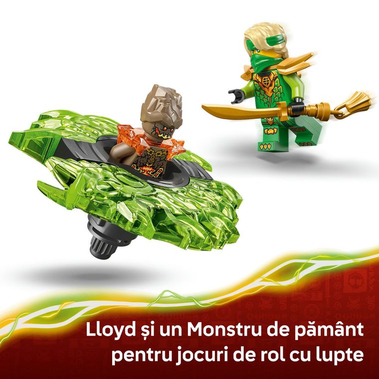 LEGO NINJAGO, Lloyd vs Spinnerul monstru de pamant, 71850