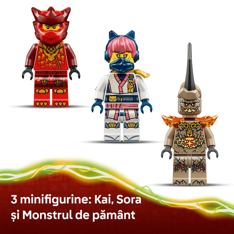 LEGO NINJAGO, Pachet de lupta cu robotul dragon al lui Kai, 71851