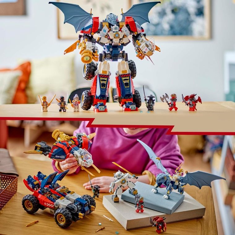 LEGO NINJAGO, Ultrarobotul combinat al lui Zane, 71834