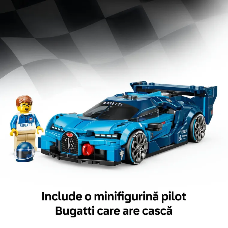 LEGO Speed Champions, Hipermasina sport Bugatti Vision GT, 77253