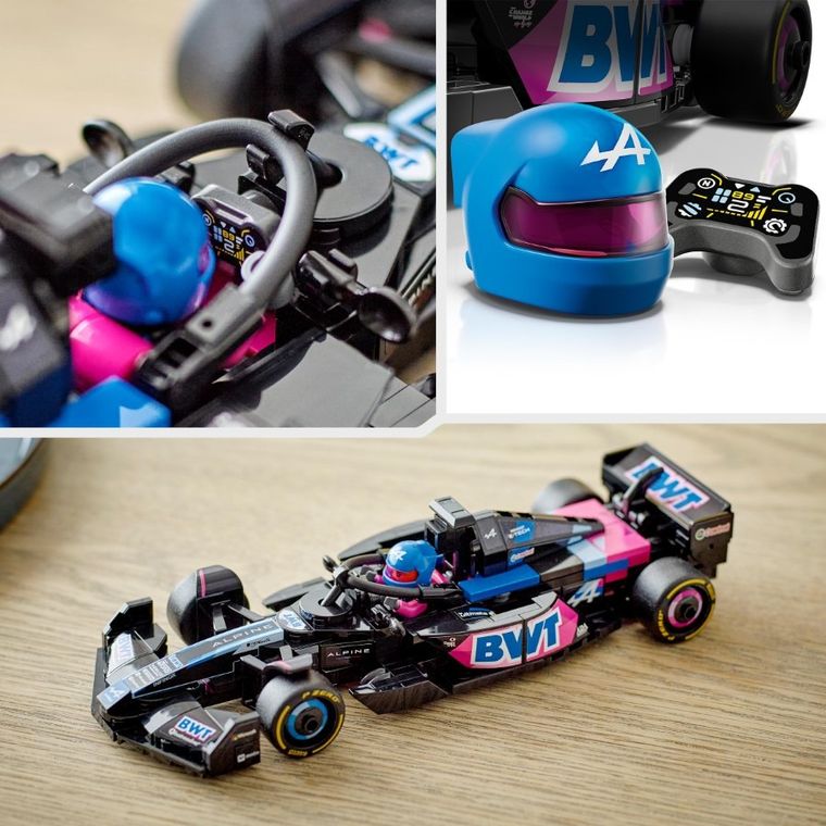 LEGO Speed Champions, Masina de curse BWT Alpine F1 Team A524, 77248