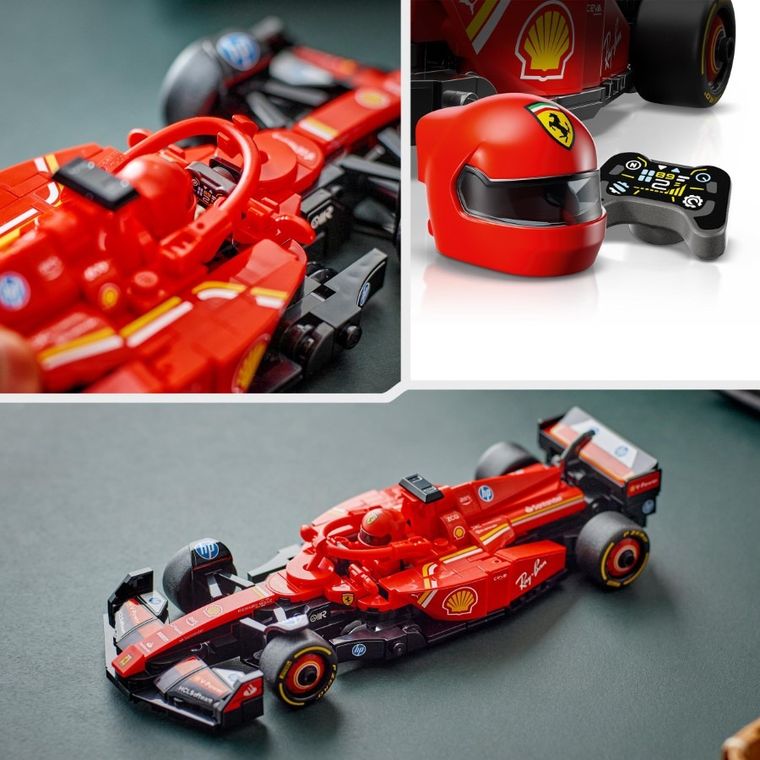 LEGO Speed Champions, Masina de curse F1 Ferrari SF-24, 77242