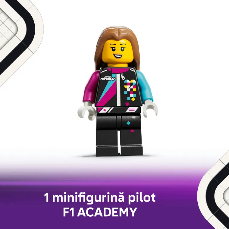 LEGO Speed Champions, Masina de curse LEGO F1 ACADEMY, 77258