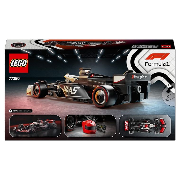 LEGO Speed Champions, Masina de curse MoneyGram Haas F1 Team VF-24, 77250