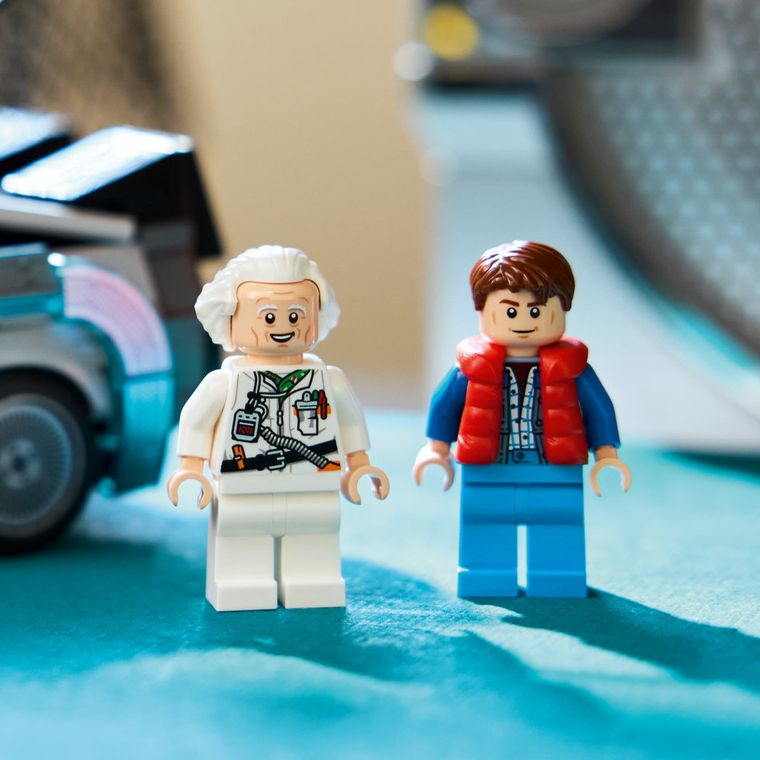 LEGO Speed Champions, Masina timpului din Inapoi in viitor, 77256