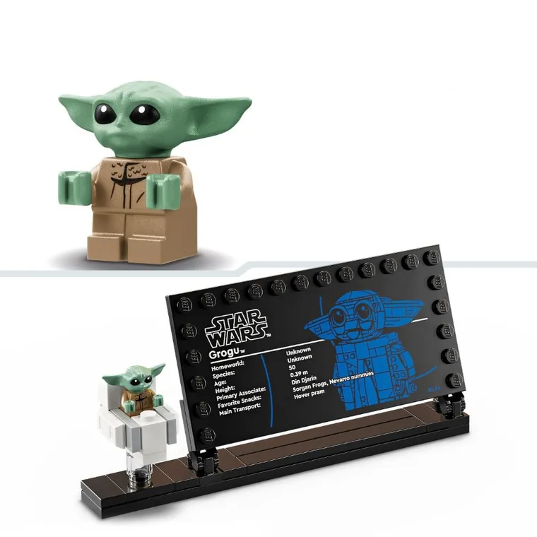LEGO Star Wars, Grogu cu landoul planor, 75403