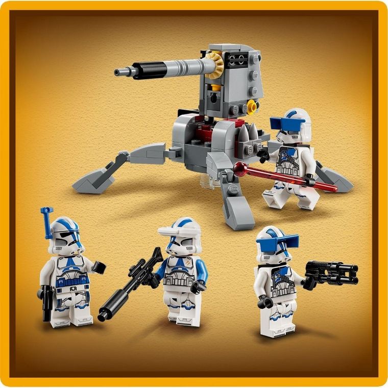 LEGO Star Wars, Pachet de lupta Clone Troopers divizia 501, 75345
