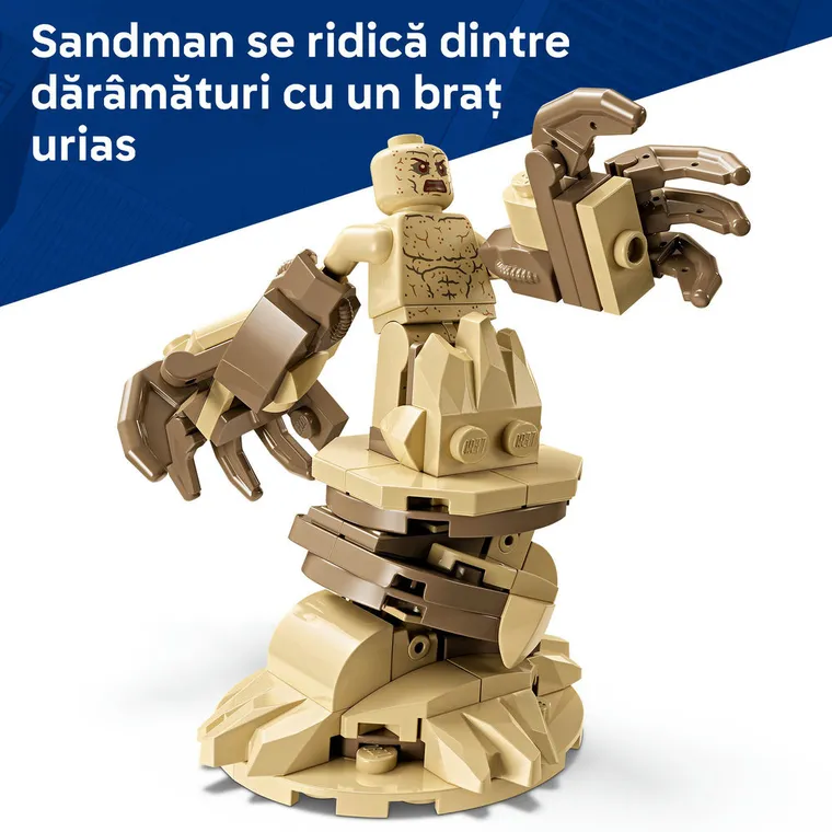 LEGO Super Heroes, Batalie memorabila: Omul Paianjen vs Sandman, 76334