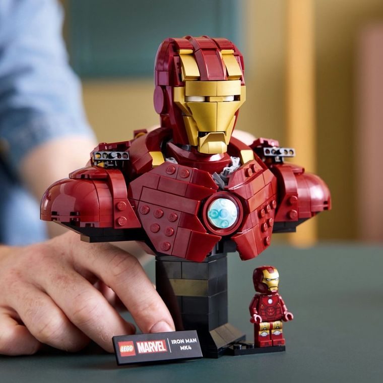 LEGO Super Heroes, Bust Iron Man MK4, 76327