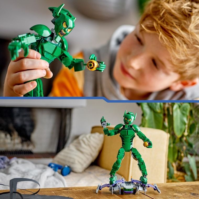 LEGO Super Heroes Marvel, Figurina de constructie Green Goblin, 76284