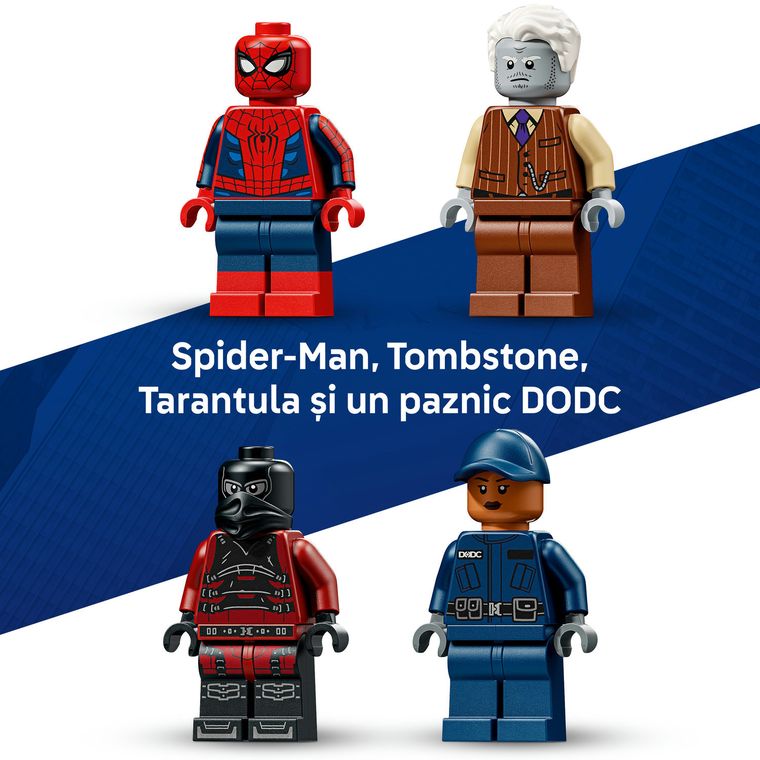 LEGO Super Heroes, Urmarire cu Omul Paianjen si masina inchisorii, 76349