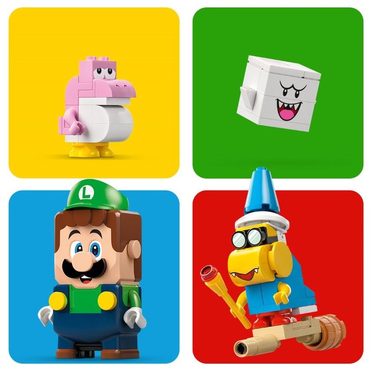 LEGO Super Mario, Aventuri cu LEGO Luigi interactiv, 71440