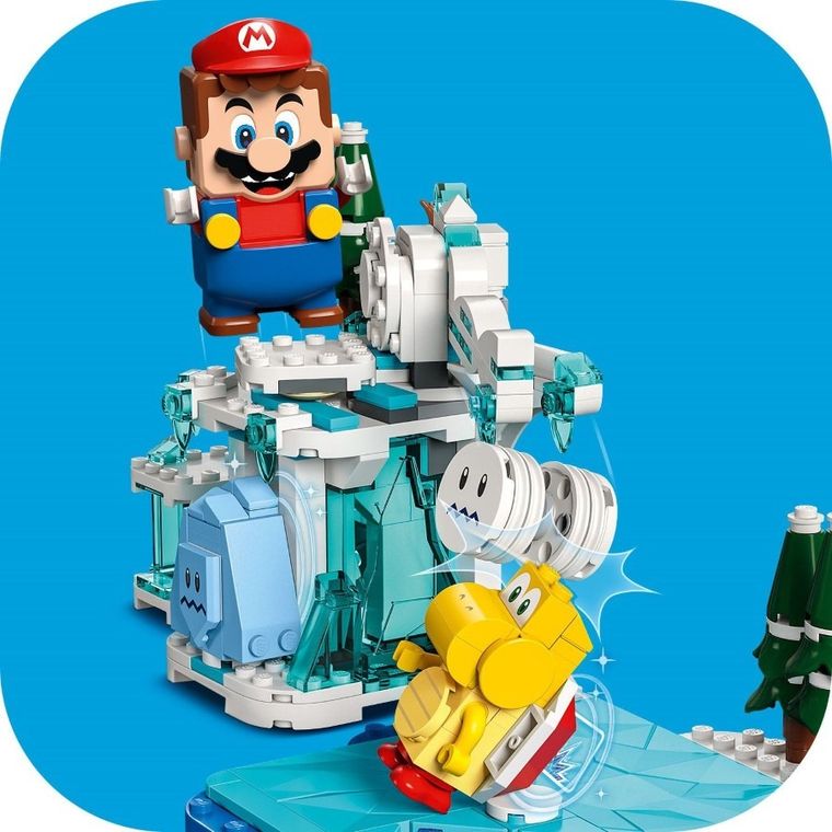 LEGO Super Mario, Set de extindere Morsel si aventura lui in zapada, 71417