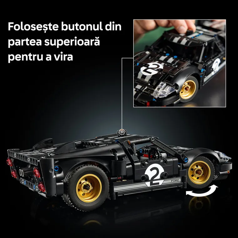 LEGO Technic, Masina de curse 1966 Ford GT40 MKII, 42223
