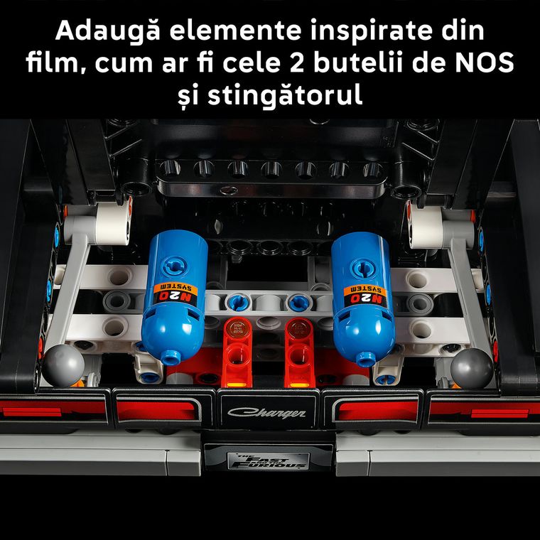 LEGO Technic, Masina Dodge Charger R/T din Fast and Furious, 42231