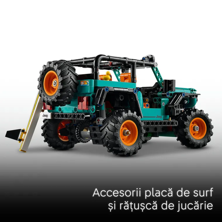 LEGO Technic, SUV-ul Jeep Wrangler Rubicon, 42227