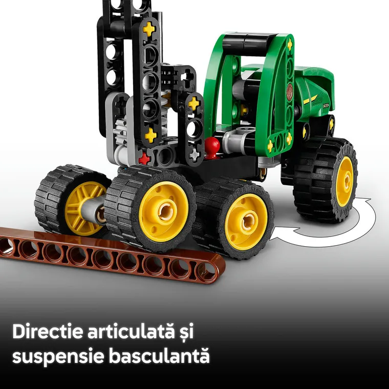LEGO Technic, Utilaj de taiat si stivuit copaci John Deere 1470H, 42218