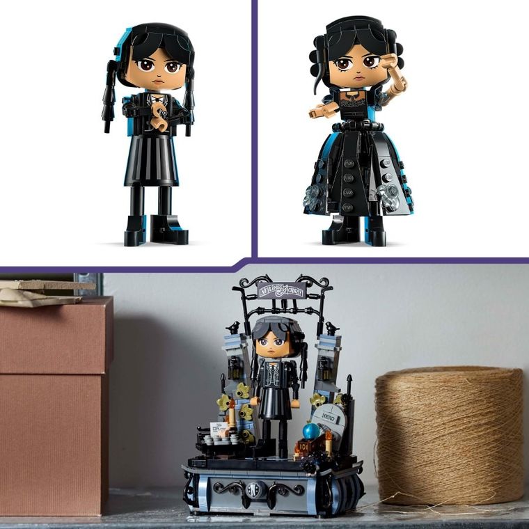 LEGO Wednesday, Figurina Wednesday Addams, 76780