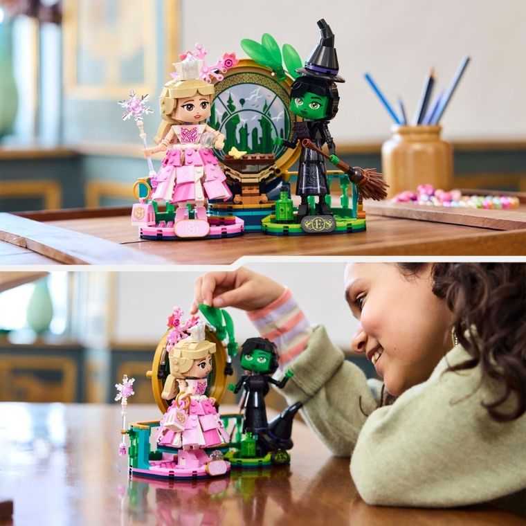 LEGO Wicked, Figurinele Elphaba si Glinda, 75682