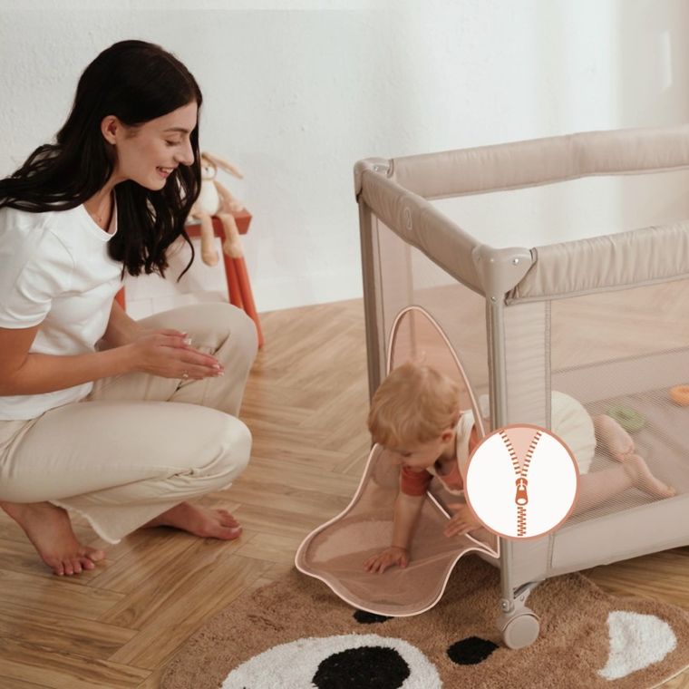 Lionelo, Amelie, patut de voiaj compact, Grey Concrete