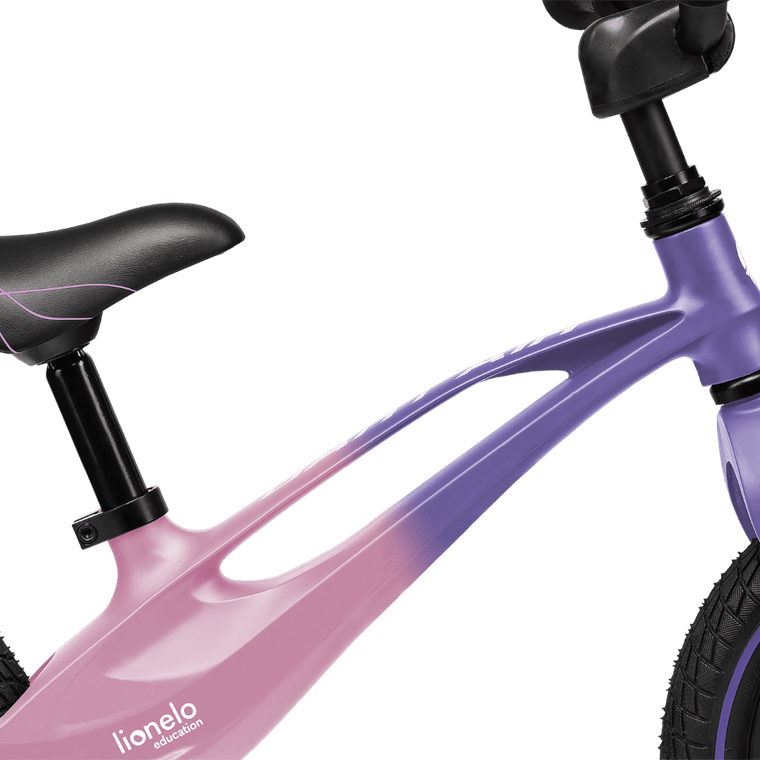 Lionelo, Bart Air, bicicleta fara pedale, casca gratuita, Pink Violet