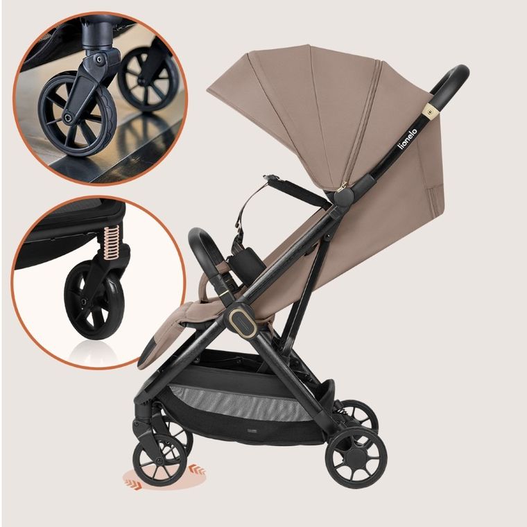 Lionelo, Bess, carucior de plimbare, Beige Sand