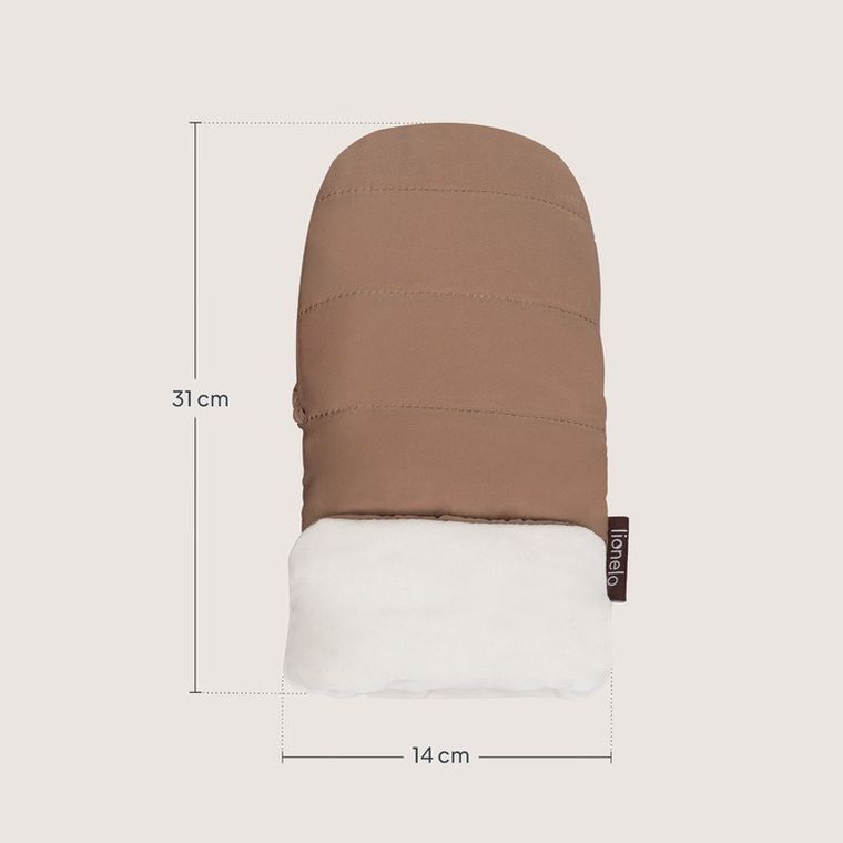 Lionelo, Handmuff, manusi calduroase pentru carucior, oli nutty