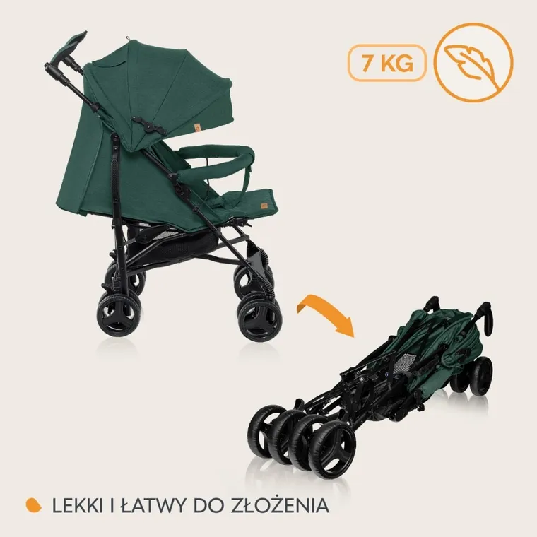 Lionelo, Irma, carucior sport, Green Forest