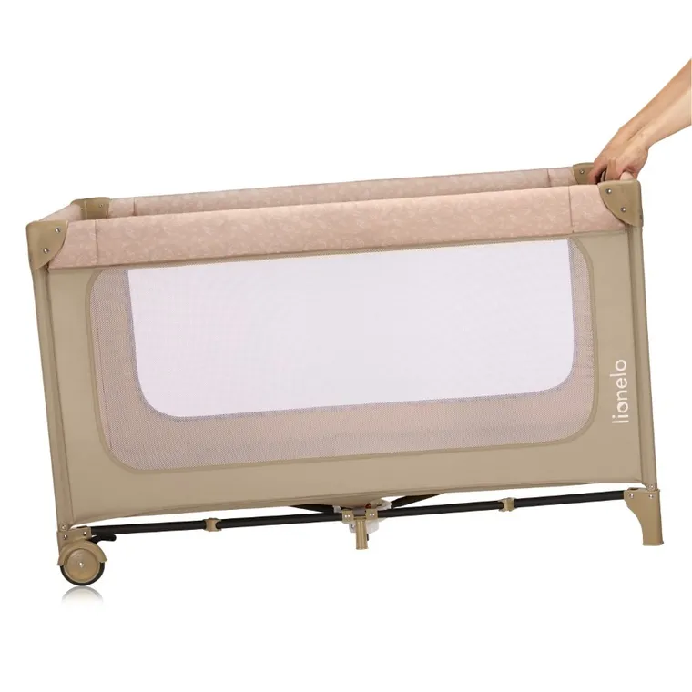 Lionelo, Jasmin, patut de volaj, Easy Fold, Beige Sand