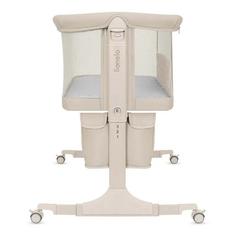 Lionelo, Jodie, patut suplimentar 3in1, Beige Cream