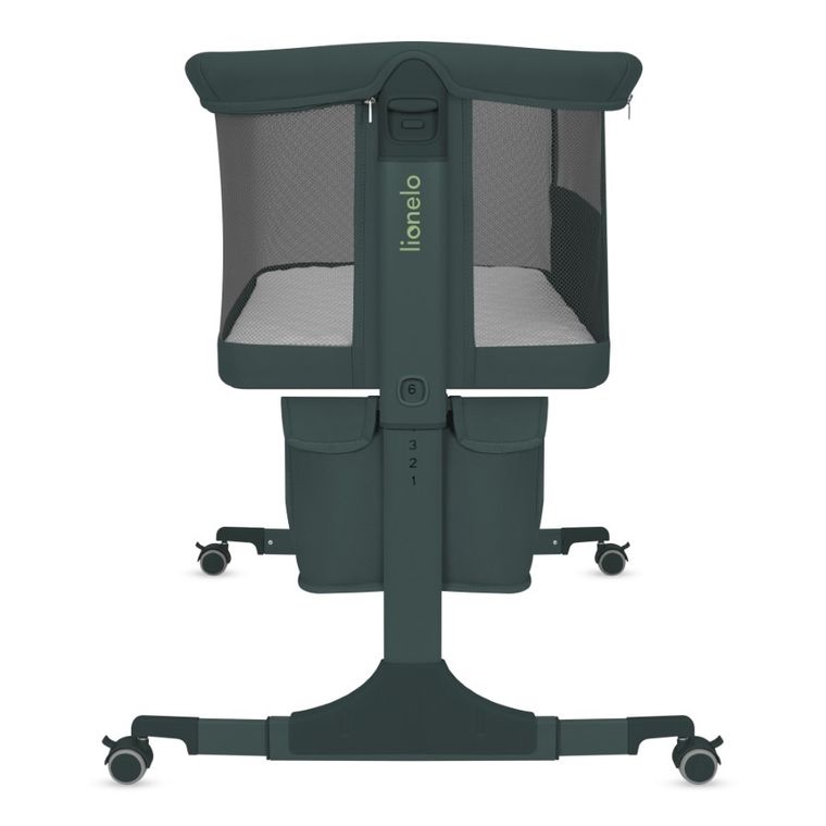 Lionelo, Jodie, patut suplimentar 3in1, Green Graphite