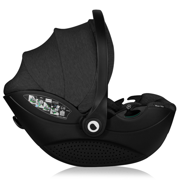 Lionelo, Moxie, i-Size, scaun auto, 40-87 cm, Black Carbon