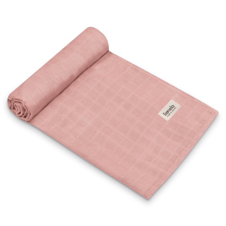 Lionelo, scutece textil din bambus, 70-70 cm, 3 buc., Leaf