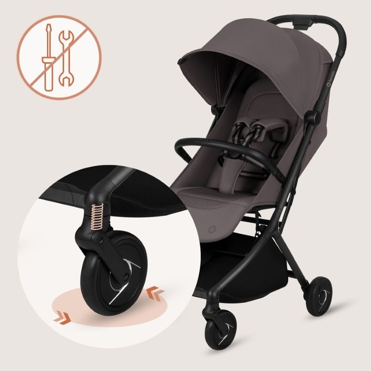 Lionelo, Sia, carucior sport, Beige Taupe