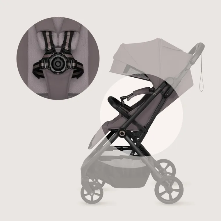 Lionelo, Tansi, carucior sport, Beige Taupe