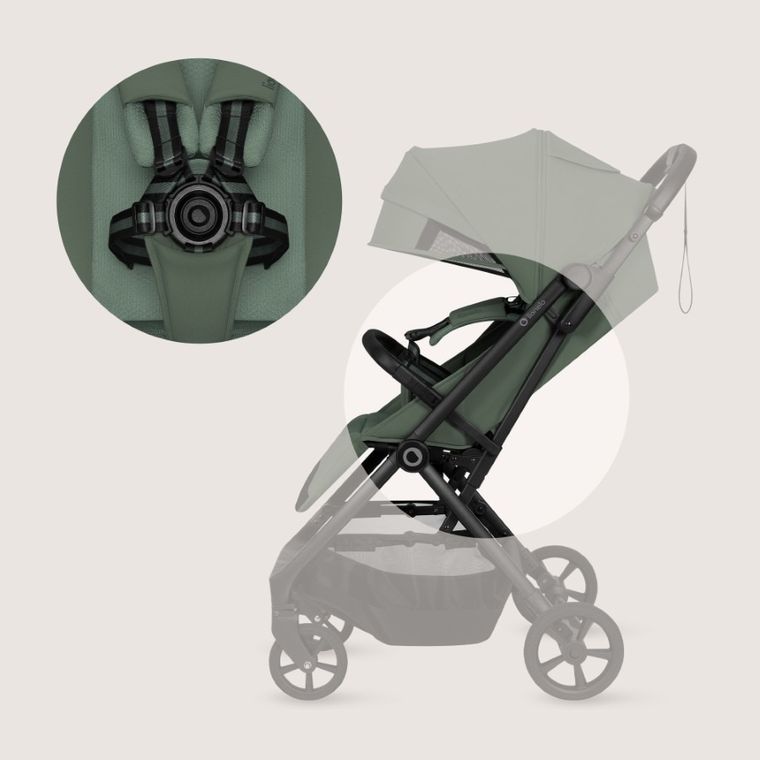 Lionelo, Tansi, carucior sport, Green Emerald