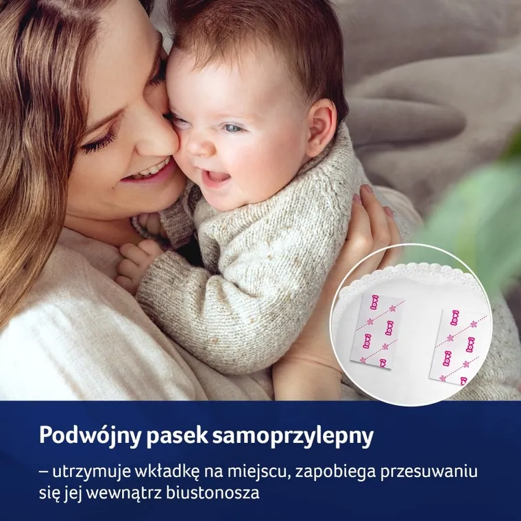 Lovi, Discreet Elegance, tampoane antibacteriene pentru san, alb, 40 buc.