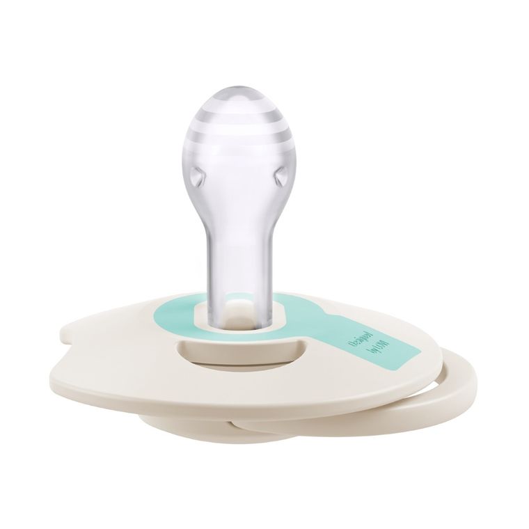 Lovi, Prime, suzeta dinamica din silicon, Logoon/Mint Cream, 0-6 luni, 2 buc.
