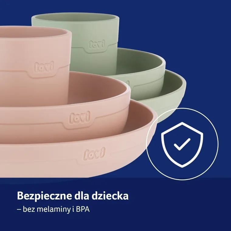 Lovi, set de vase si cana, Nude