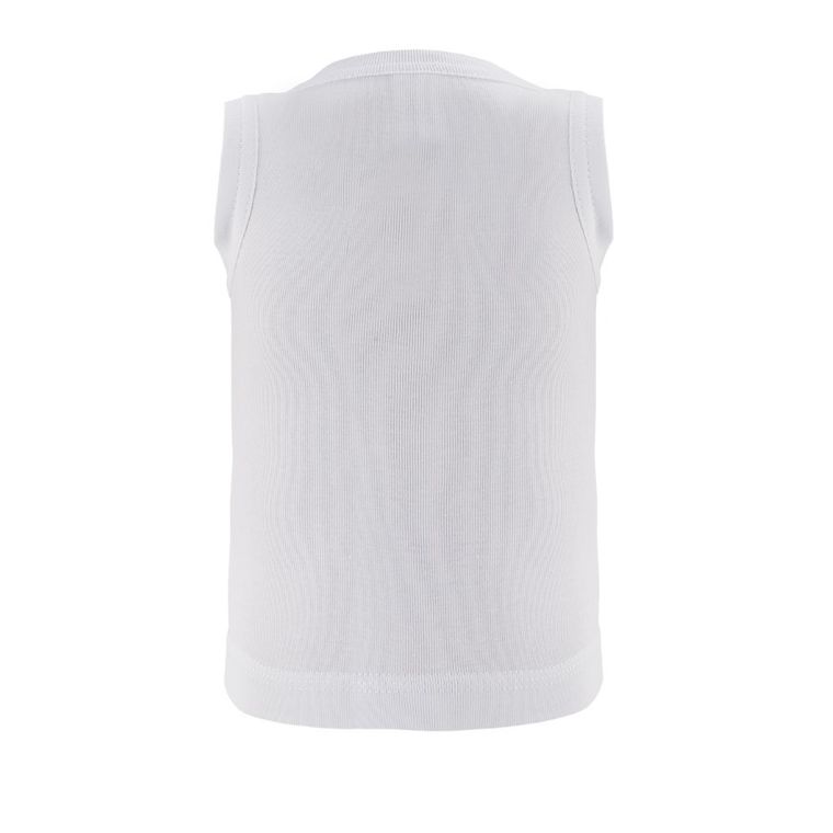 Maiou pentru baieti, alb, Tup Tup