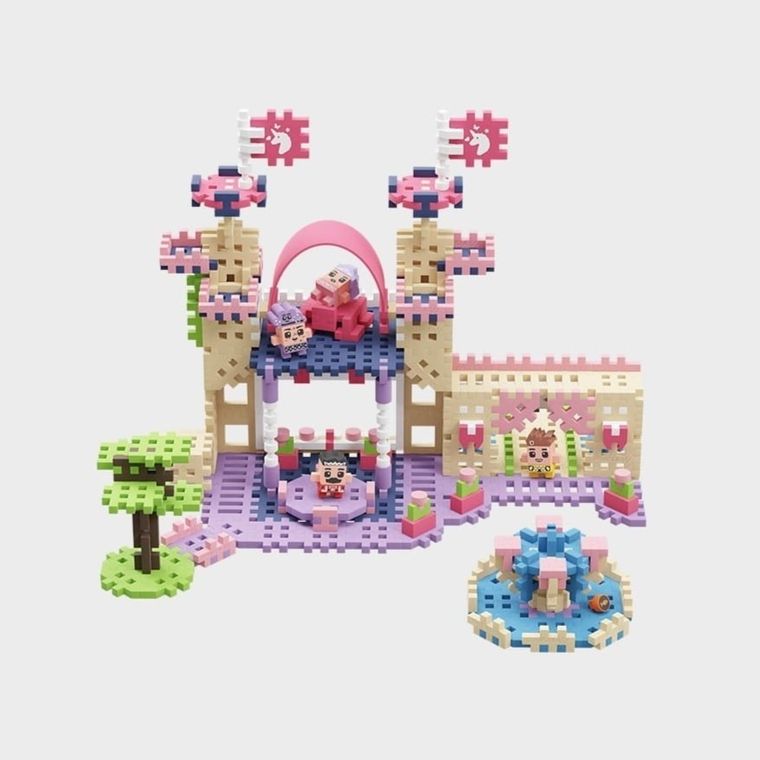 Marioinex, Mini Waffle, Printesa, set de constructie, 280 piese