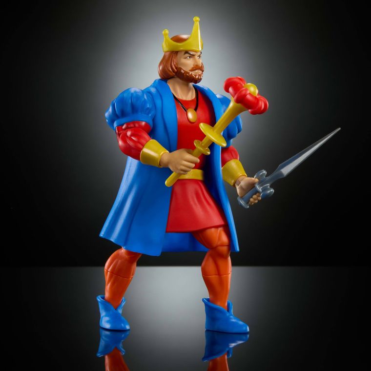 Masters of the Universe Origins, 200X Cartoon Collection, King Randor, figurina, 14 cm