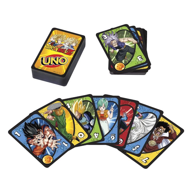 Mattel, UNO Dragon Ball Z, joc de carti