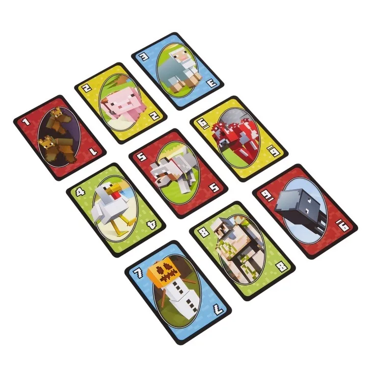 Mattel, UNO Minecraft, joc de carti