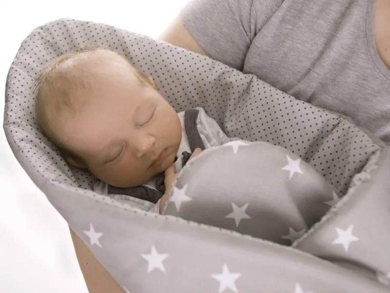 Medi Partners, Stars, paturica - sistem de infasat pentru bebelusi, gri