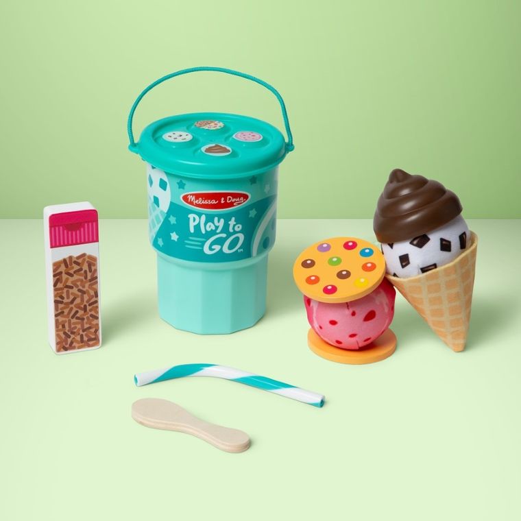 Melissa & Doug, Mini gelaterie, set de calatorie